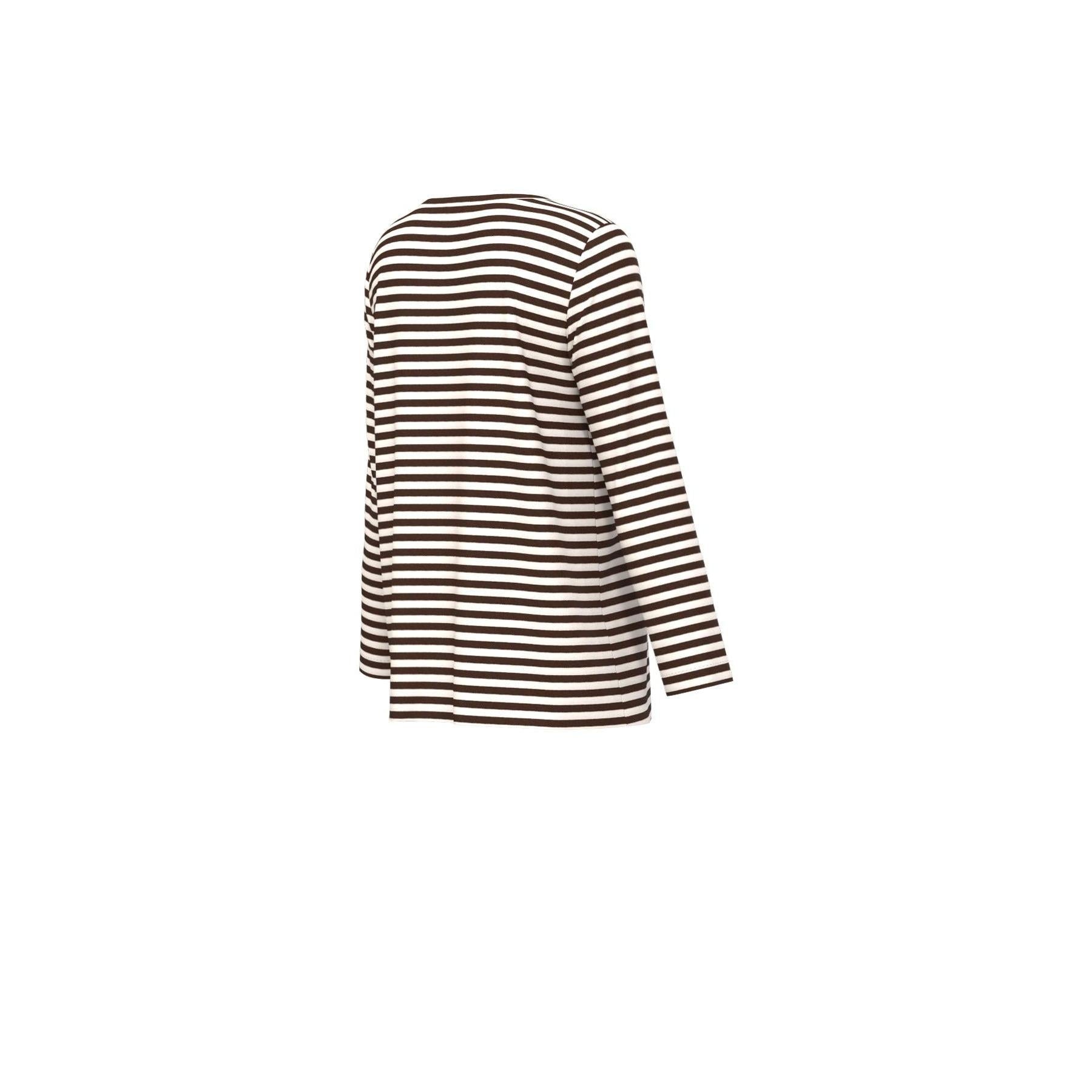 t-shirt fantasia a righe POLPO 006 EMME MARELLA 