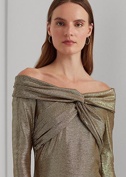 abito a spalle scoperte 254-918932 002 LAUREN RALPH LAUREN 