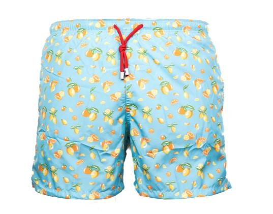 costume stampa limoni RF10085 V0170 RED 