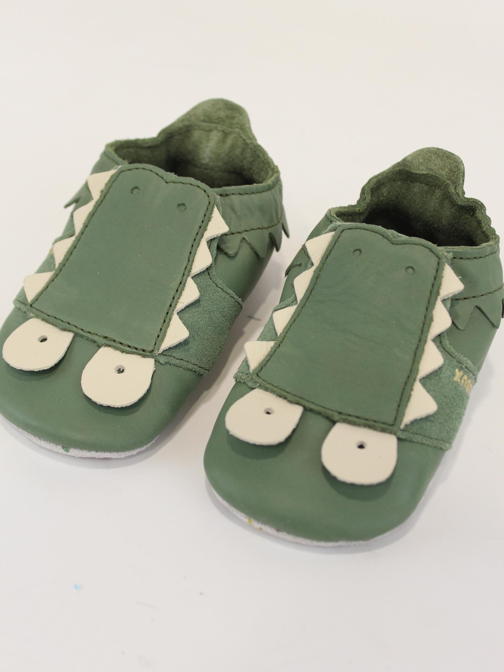 scarpa coccodrillo 1029-154-18 OLIVE BOBUX 