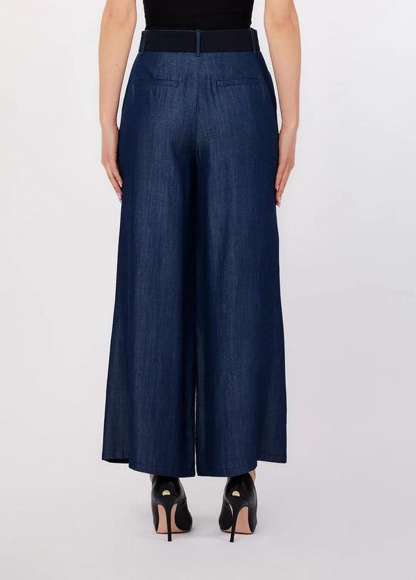 pantaloni cropped denim UA6314D0335 77000 LIU JO DENIM 