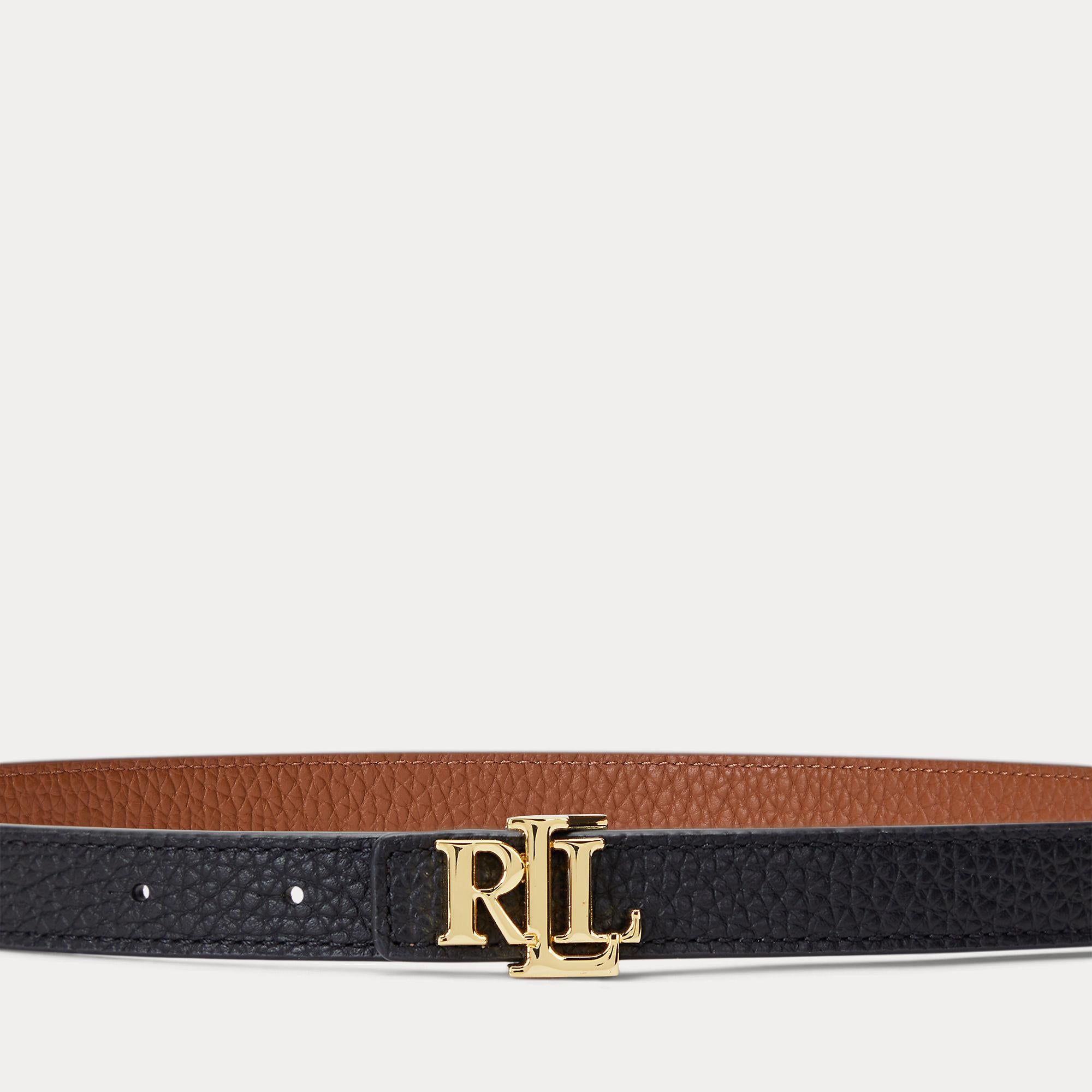 cintura sottile reversibile 412-912038 001 LAUREN RALPH LAUREN 