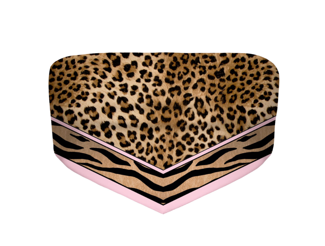 top foulard con stampa jungle RIO 09531L MC2 SAINT BARTH 