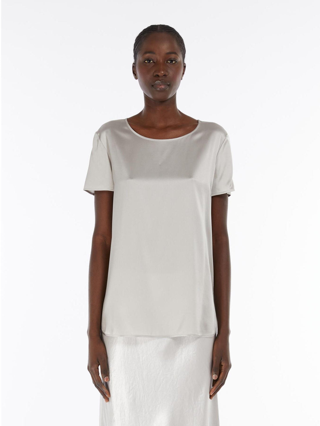 t-shirt in raso di seta CORTONA 006 MAXMARA 