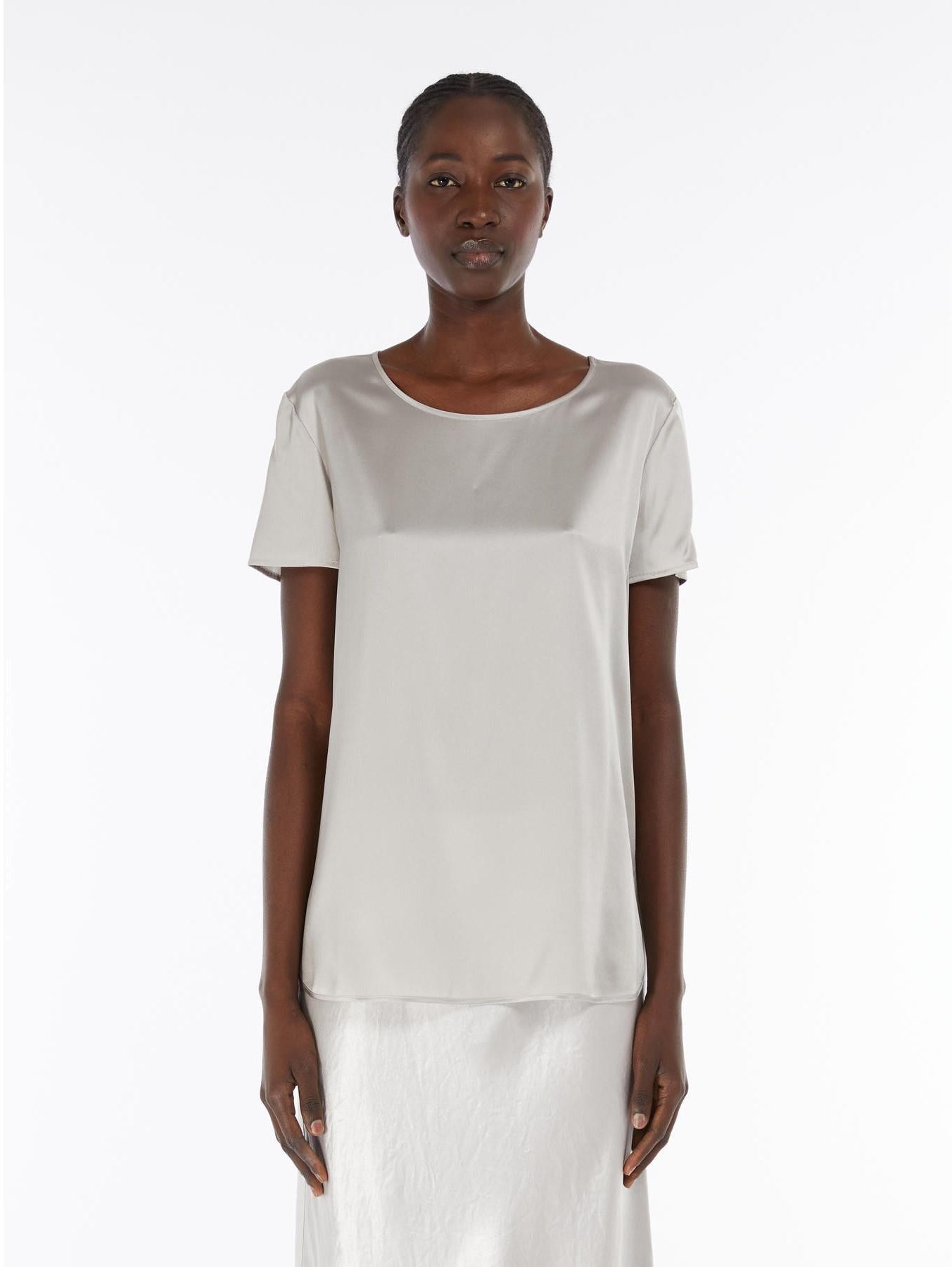 t-shirt in raso di seta CORTONA 006 MAXMARA 