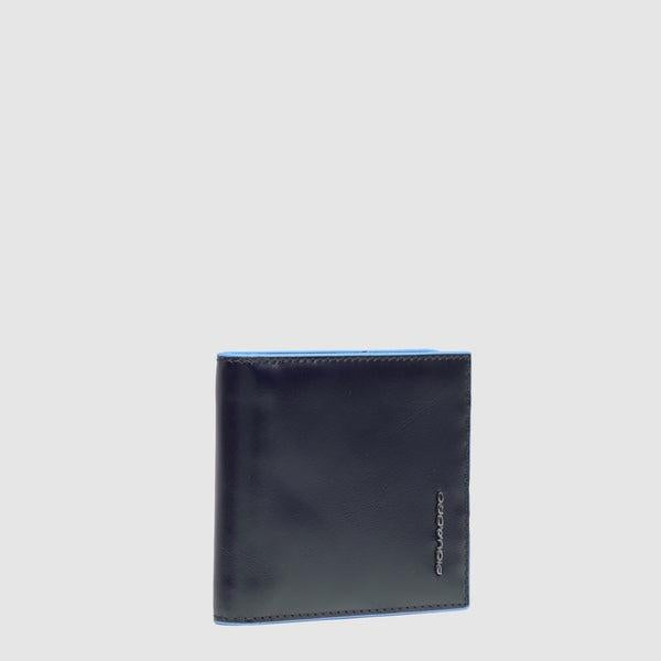 portafoglio con ferma banconote PU1666B2R BLU2 PIQUADRO 