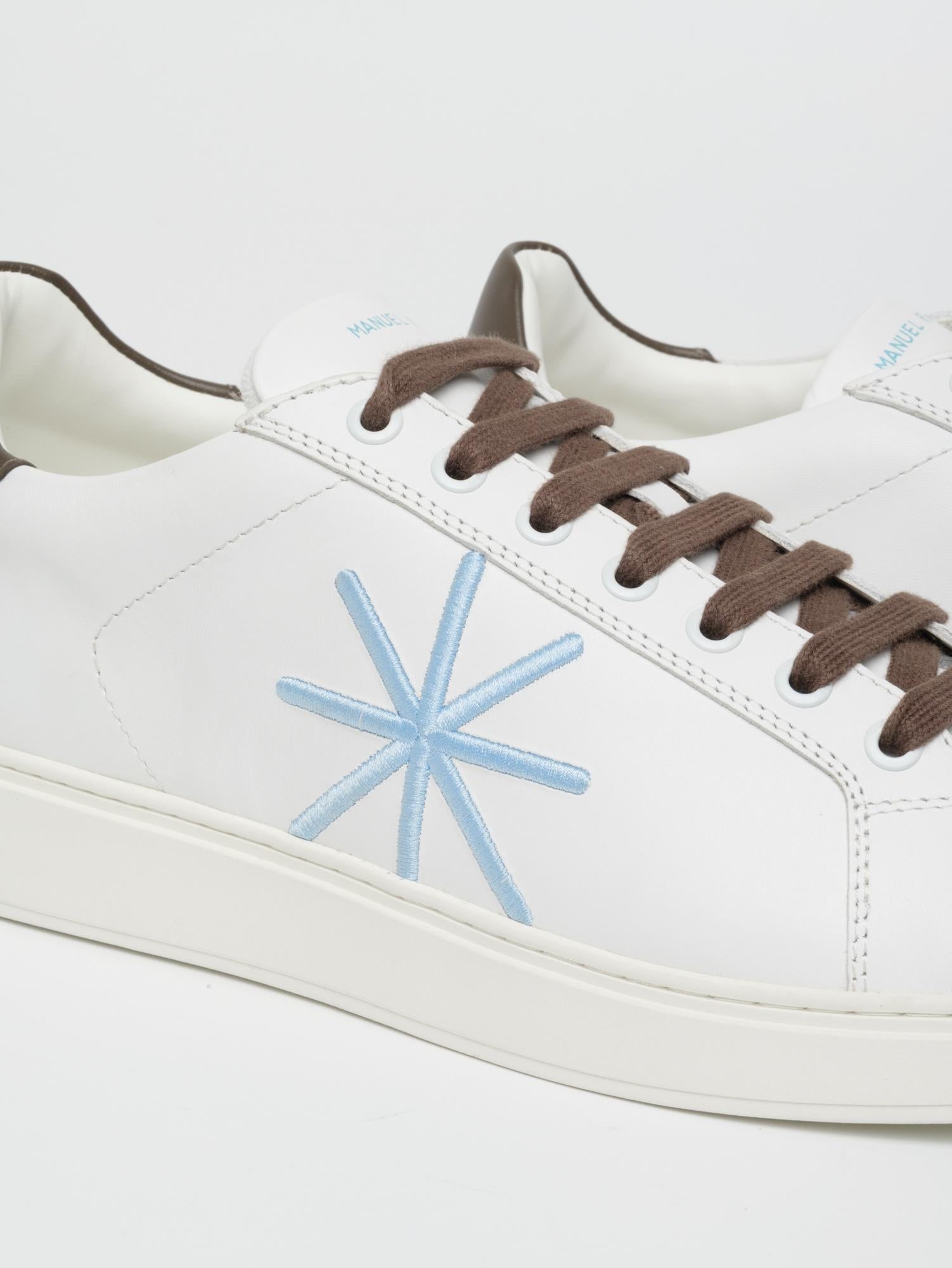 sneakers in pelle logata 4032Q512 263440 29 MANUEL RITZ 