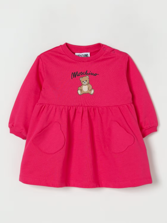 abito teddy MDV0CULCA40 50541 MOSCHINO KIDS 