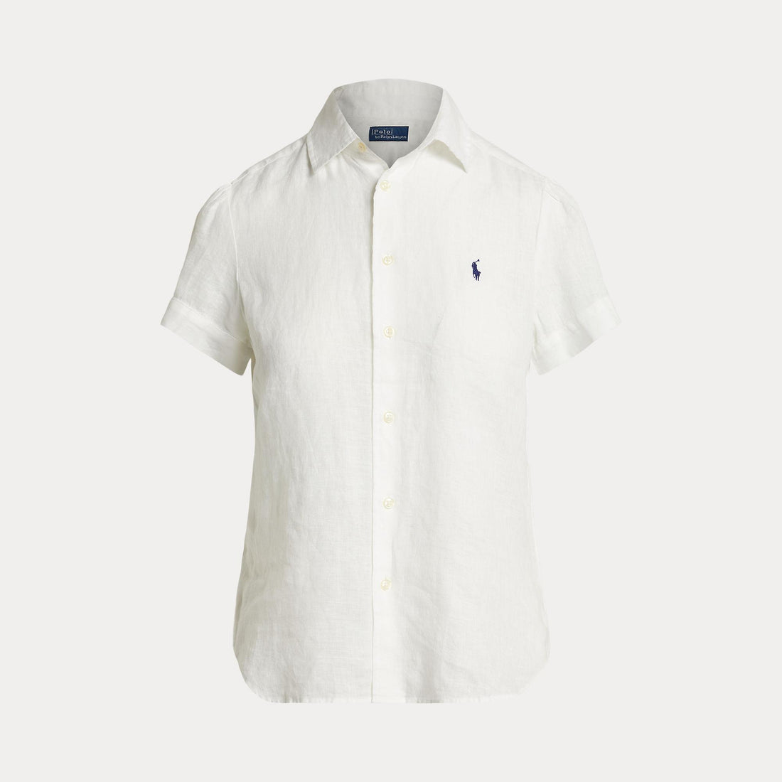 camicia in lino maniche corte 211-973366 505 RALPH LAUREN POLO 
