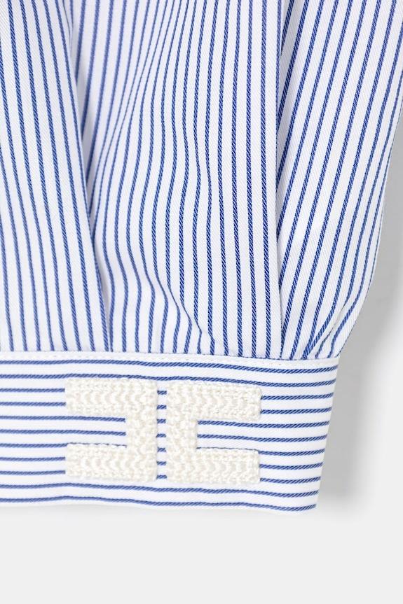 camicia smanicata a righe EFCA281 CR025 D885 ELISABETTA FRANCHI 