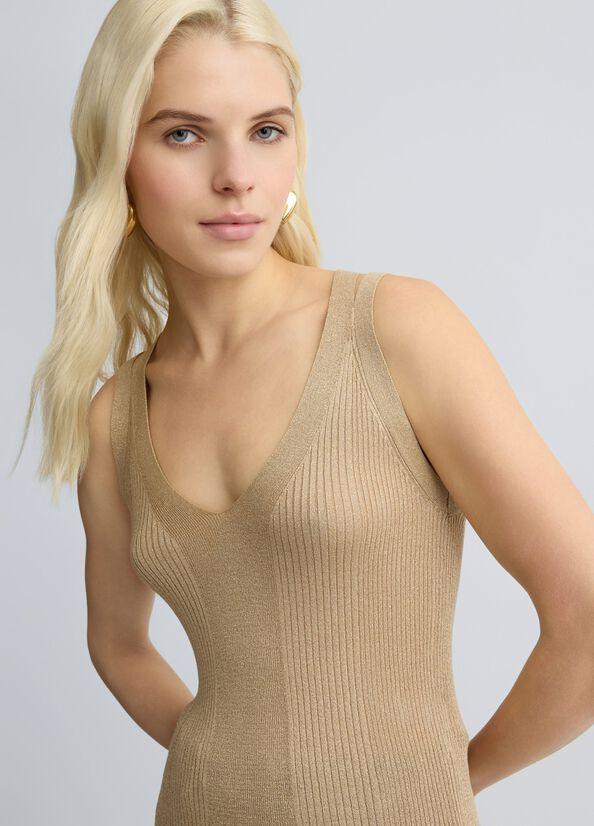 top maglia in lurex WA5057MS64J A4342 liU JO 