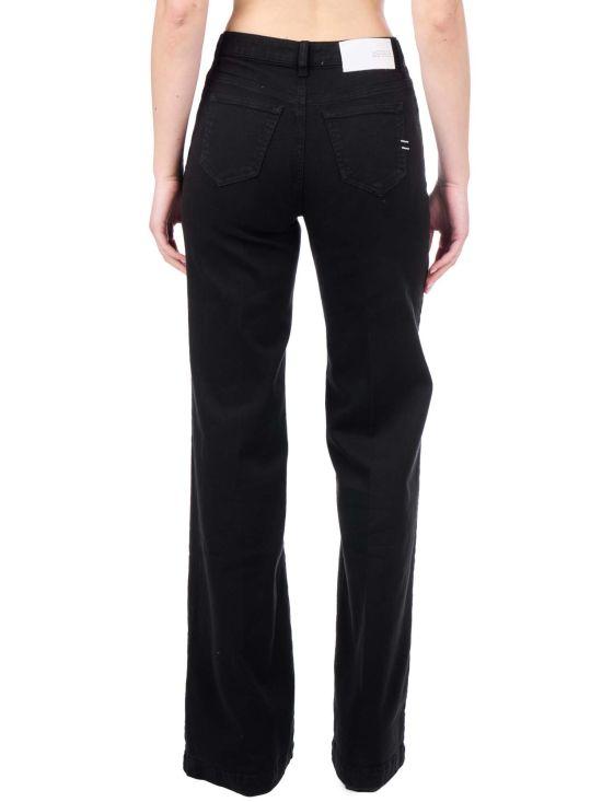 Jeans con bottono logati DB5057 NERO VICOLO 