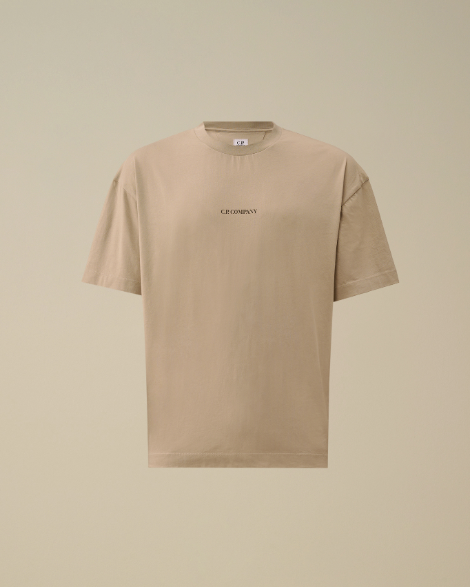 t-shirt sleeve logo 20CMTS087A 005100W 904 CP COMPANY 