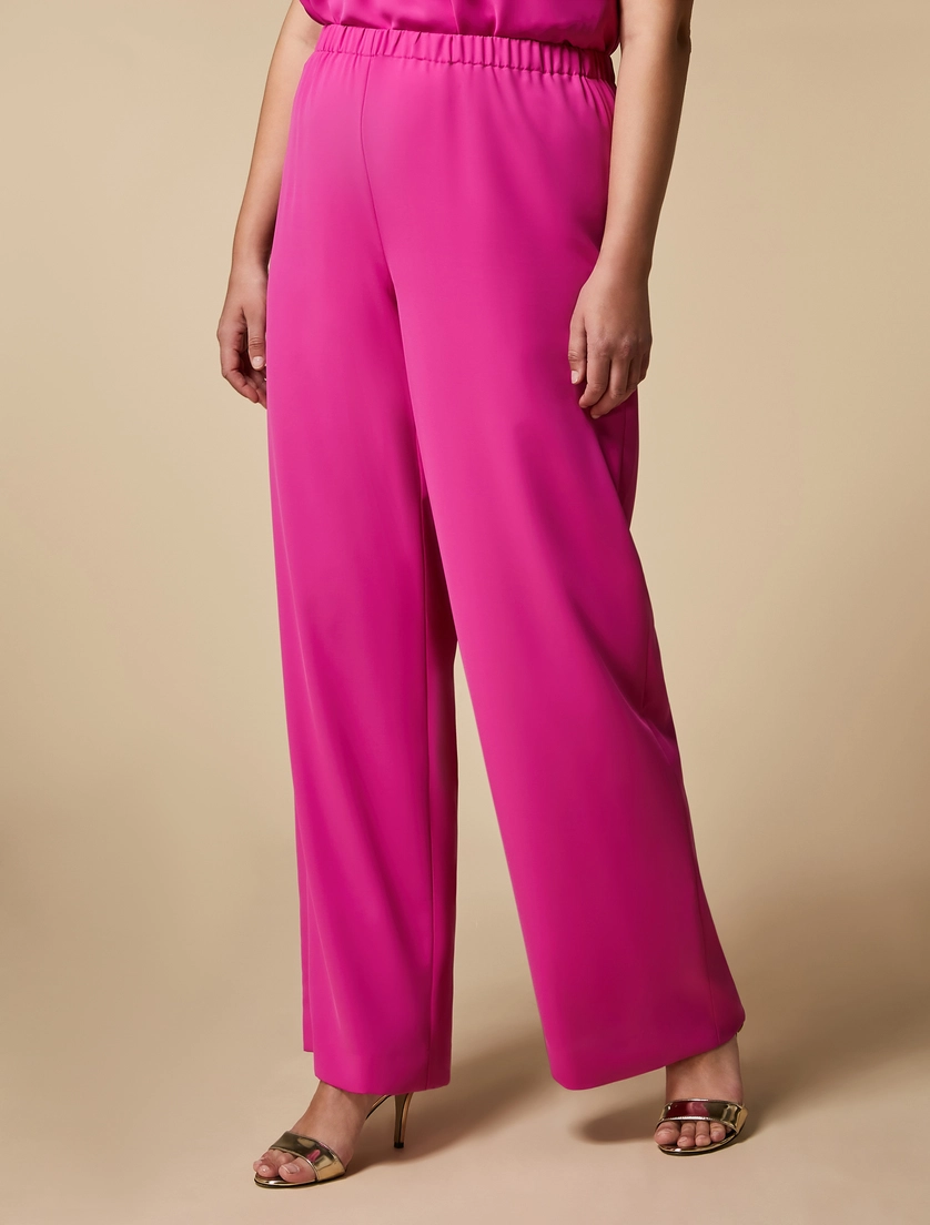 pantalone con elastico in vita ONDE 001 MARINA RINALDI 