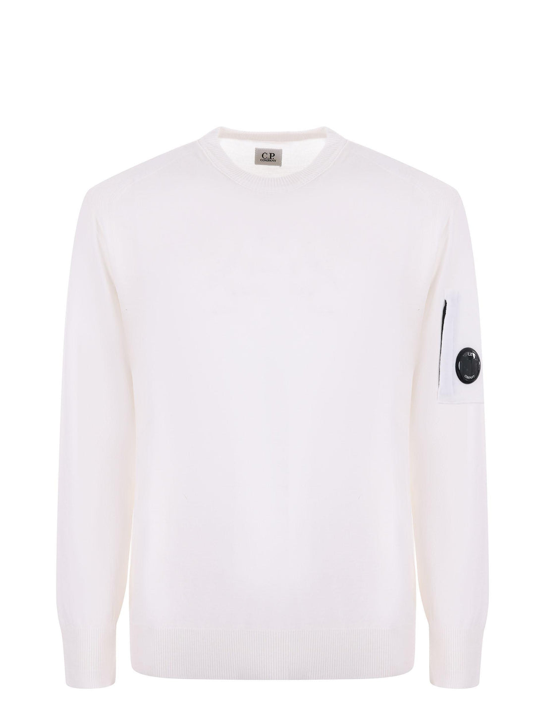 maglia extra fine in lana merino 19CMKN037A 005528A 103 CP COMPANY 