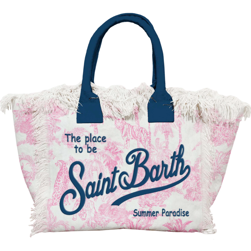 borsa vanity in canvas VANITY 00650 MC2 SAINT BARTH 