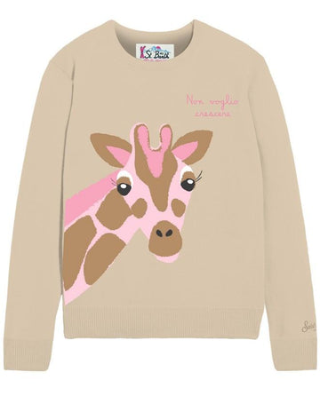Maglione Princess con stampa PRINCESS 00428I MC2 SAINT BARTH 