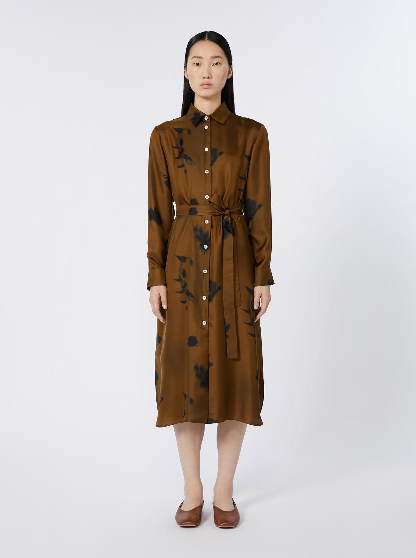 abito in twill di seta JADI 002 MM MAXMARA 