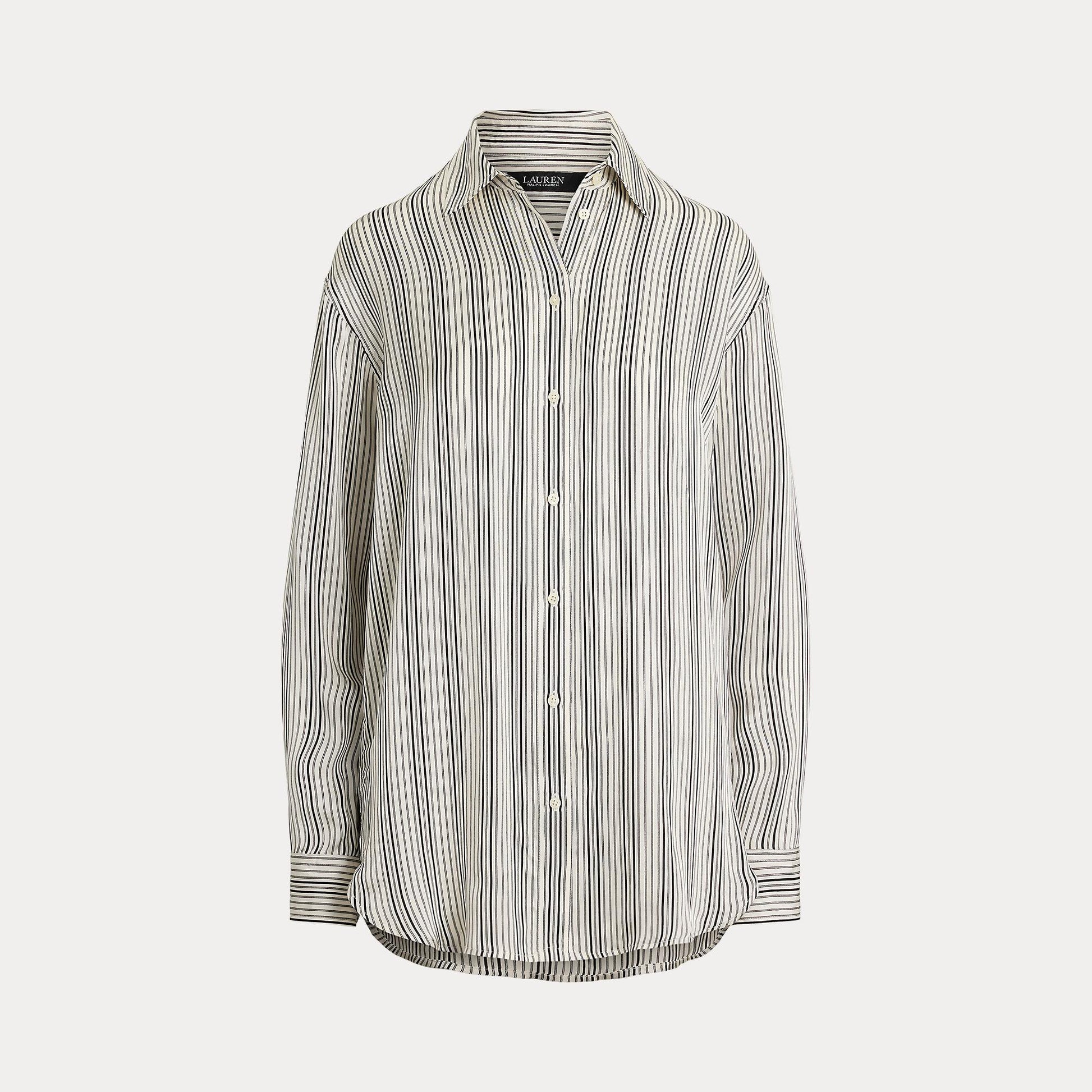 camicia in raso a righe 200-970812001 LAUREN RALPH LAUREN