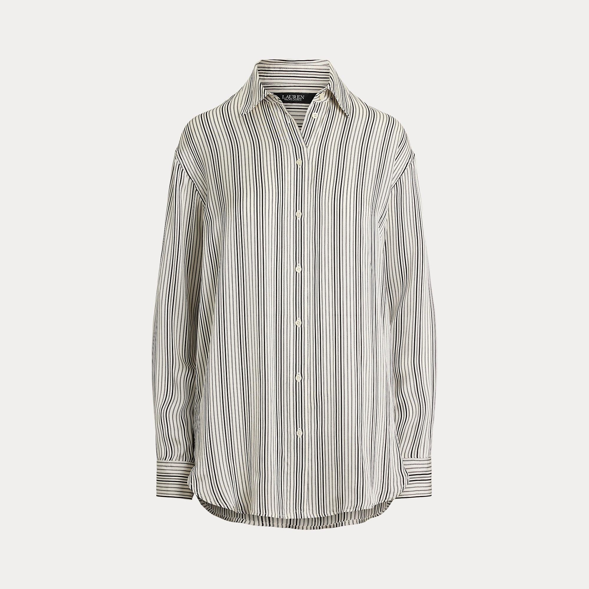 camicia in raso a righe 200-970812001 LAUREN RALPH LAUREN