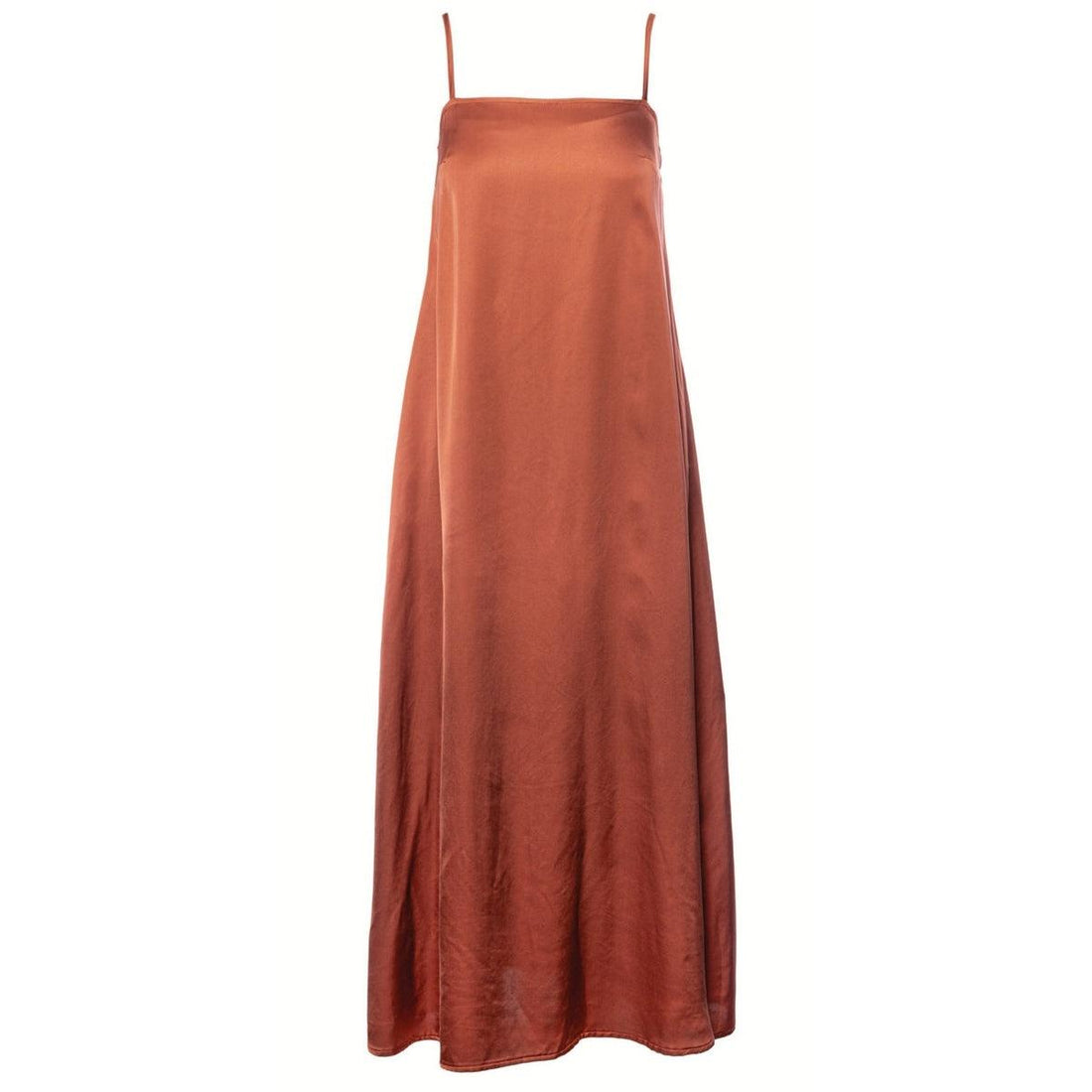 abito in satin P76SD231 BRICK ANONYME 