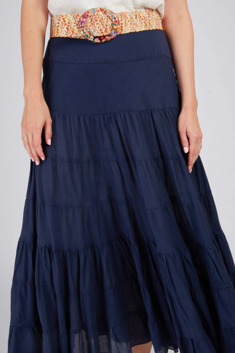 gonna lunga bohemien P550009 MARINE DERHY 