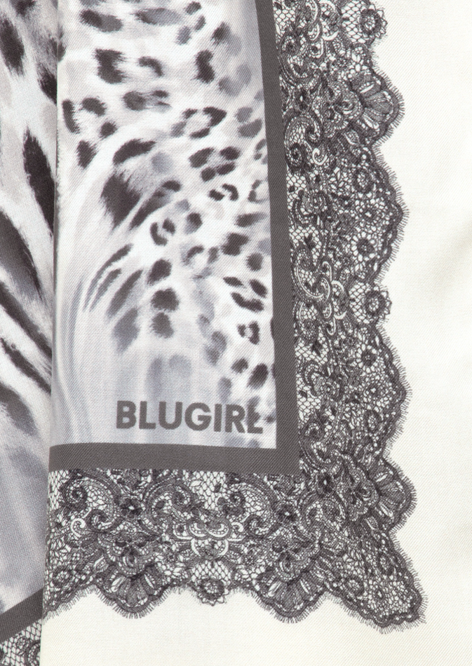 stola con stampa animalier NA6021T2738 P9371 Blugirl 