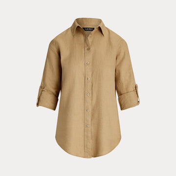 camicia in lino relaxed fit 200-782777 060 LAUREN RALPH LAUREN 