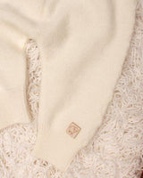 MAGLIFICIO DI VERONA ghettina in puro cashmere Bianco
