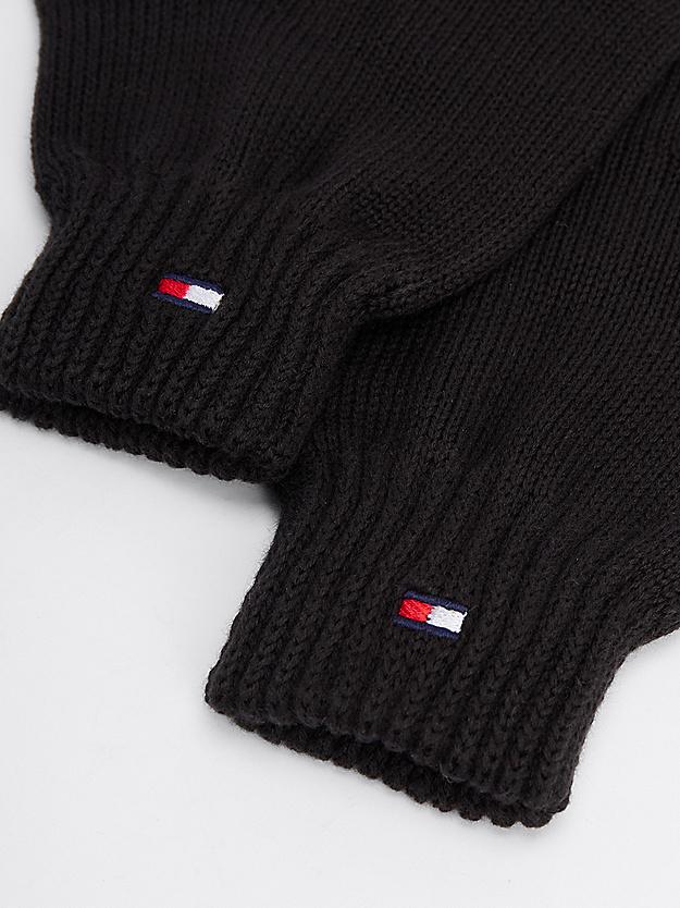 guanti con bandierina AU0AU01657 BDS TOMMY HILFIGER KIDS 