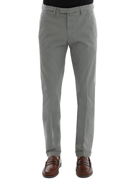 pantalone in raso elasticizzato BG03 325127 00040 BRIGLIA 