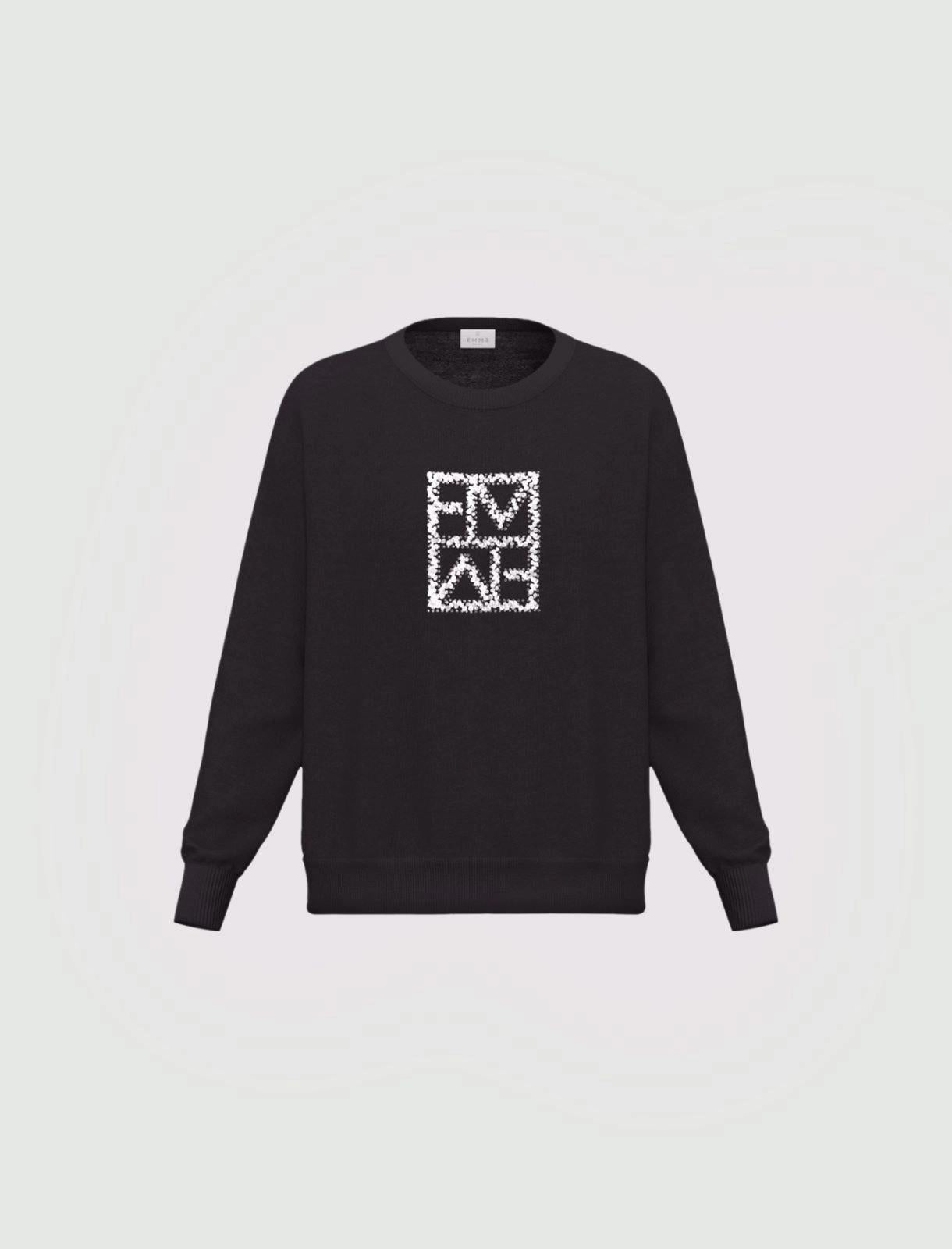 felpa con ricamo EMMARMONY 003 EMME MARELLA 