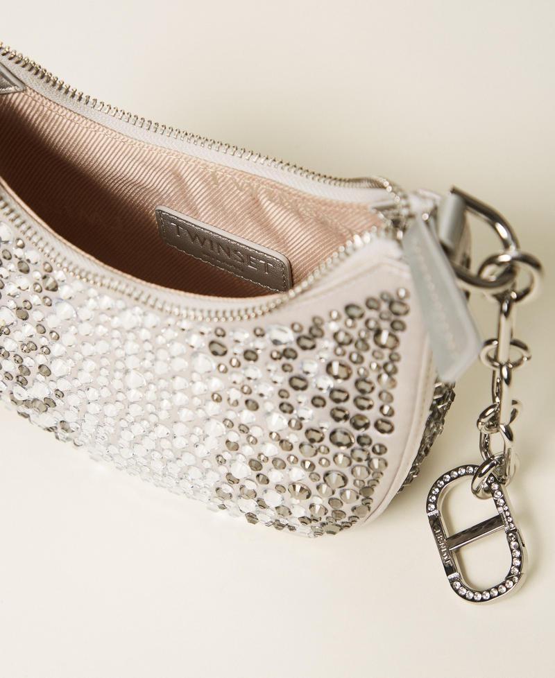 borsa croissant con strass 252TB7213 00995 TWINSET 