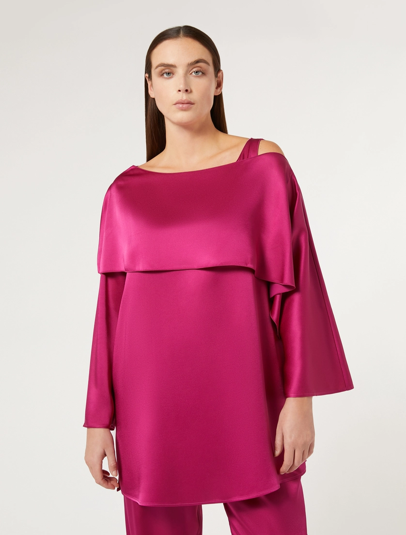 blusa in crepe envers satin ARAMIS 002 MARINA RINALDI 