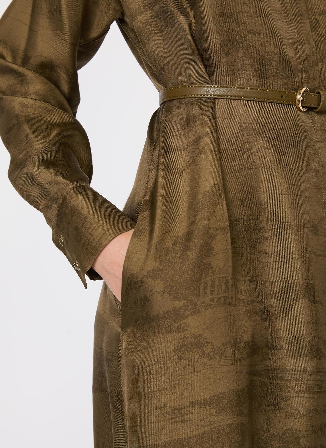 abito in twill di seta MSTSNOB 004 MAXMARA STUDIO 