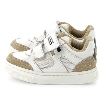 Sneakers con strapp e logo J52163 10P BOSS 