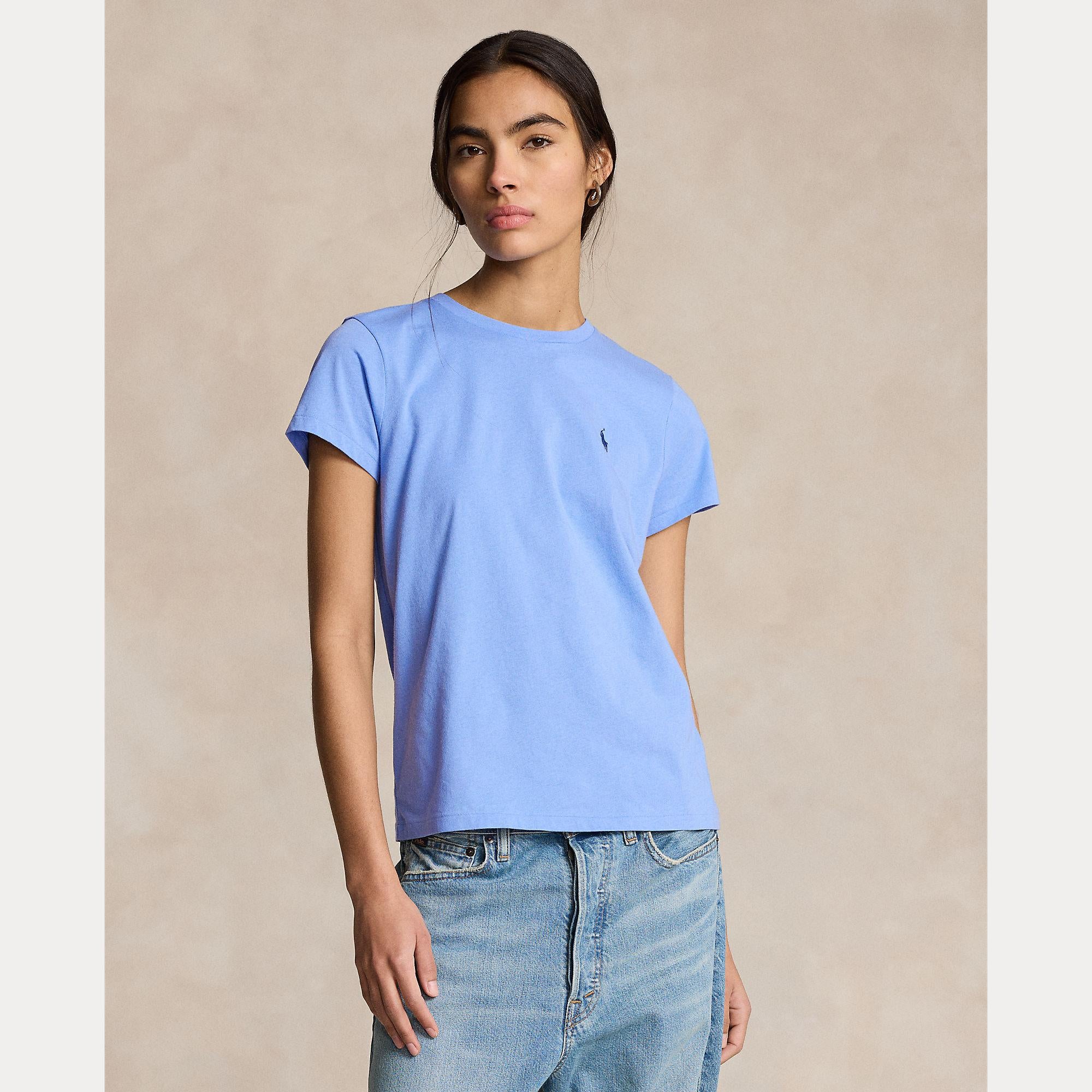 t-shirt con cavallino iconico 211-898698 022 RALPH LAUREN POLO 