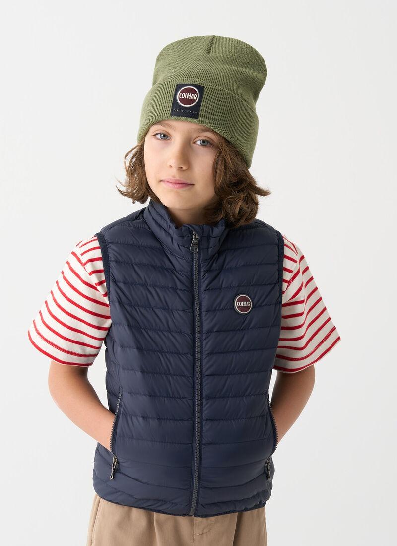 gilet trapuntato in piumino 3489A 8VX 68 NAVY-ICE COLMAR 
