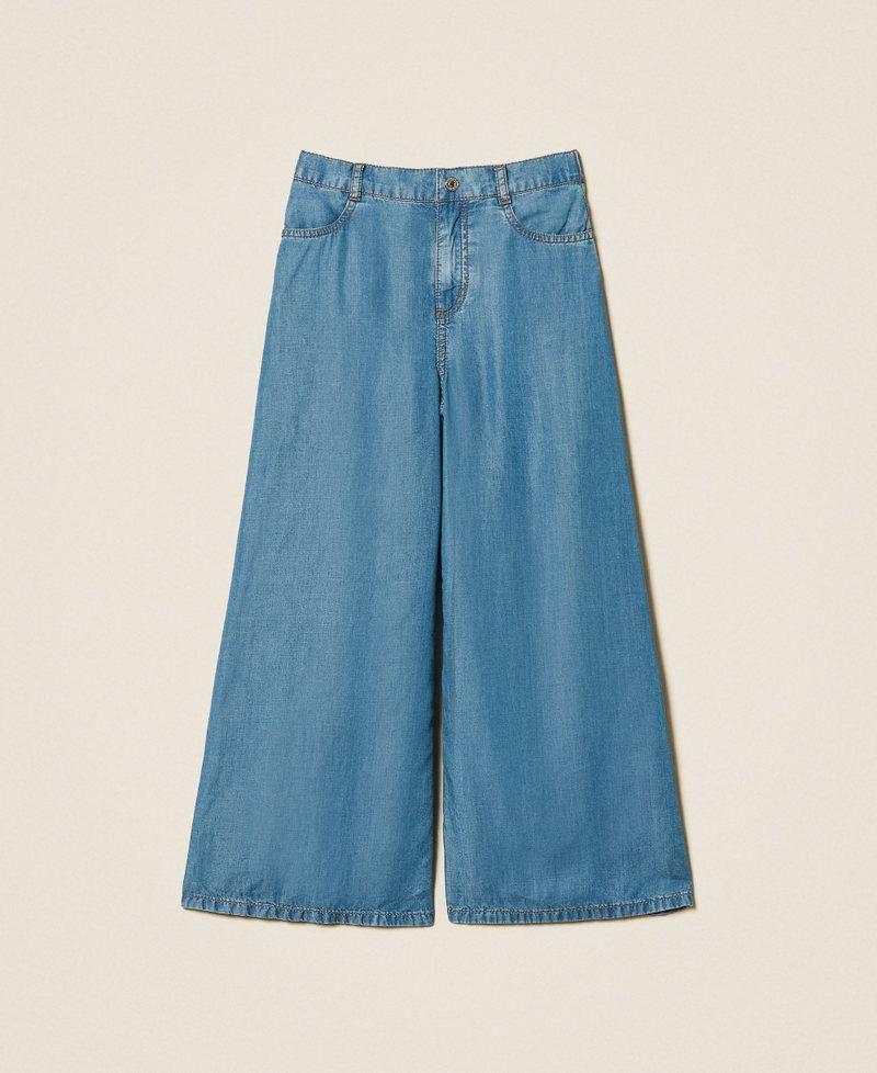 jeans a gamba larga 261GJ2070 13235 TWINSET GIRL 