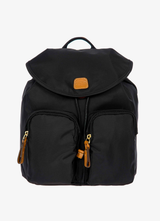 BRIC'S zaino city small in nylon Nero