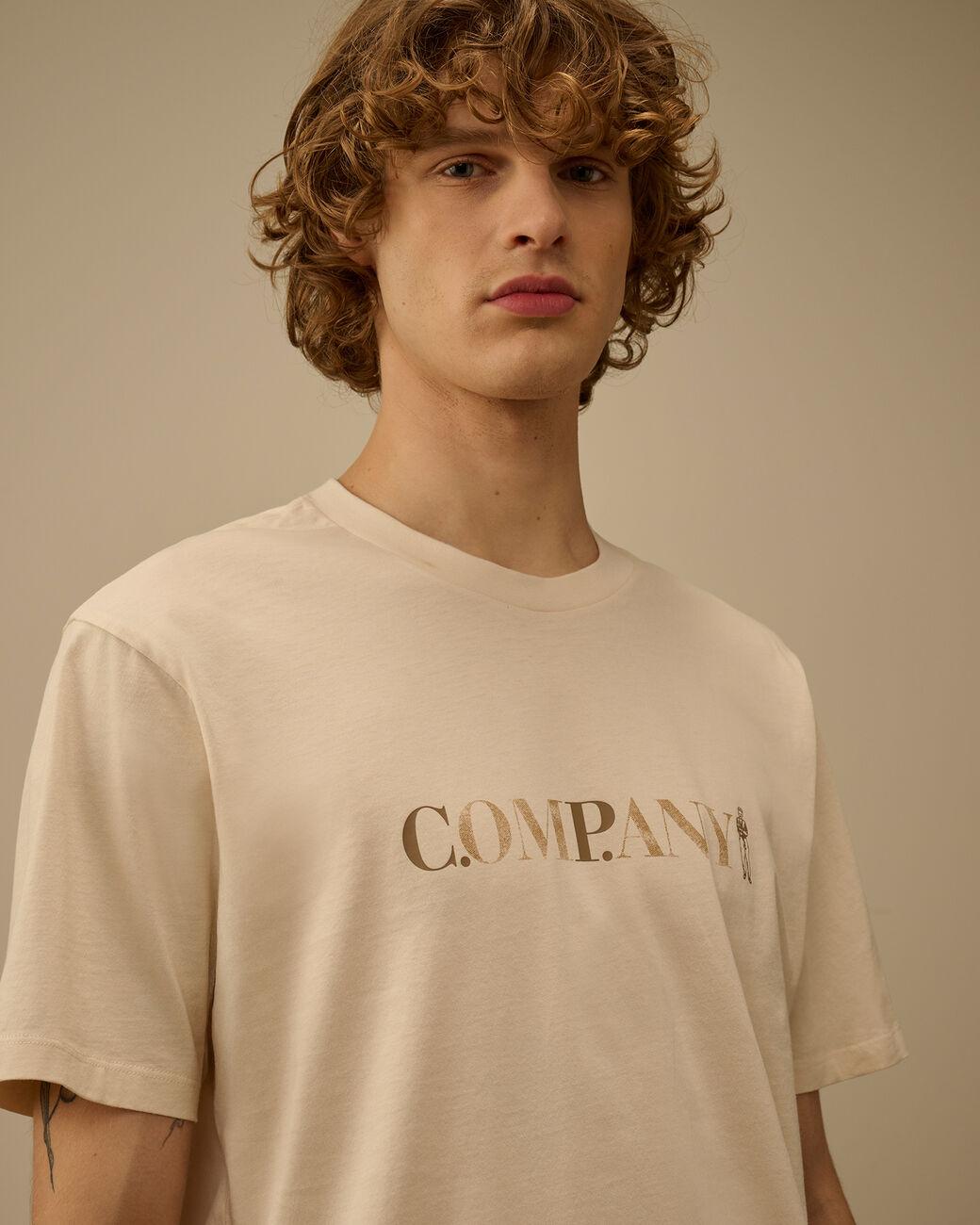 T-shirt 30/1 short 20CMTS085A 005100W 114 CP COMPANY 