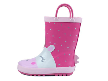 stivali unicorno anti pioggia BOOT 001-036 PINK MR. TIGGLE 