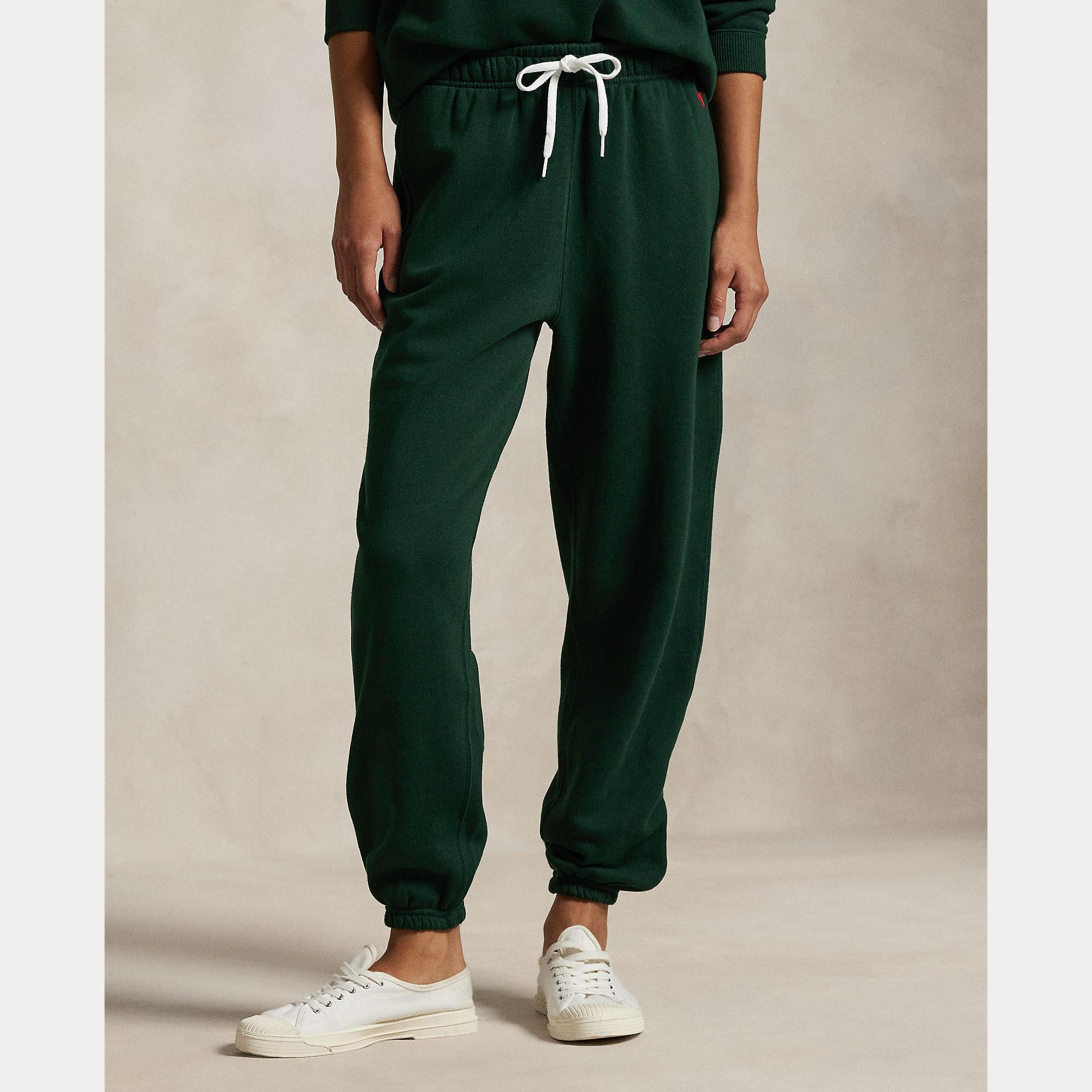 pantalone in pile con cavallino 211-943009 013 RALPH LAUREN POLO 