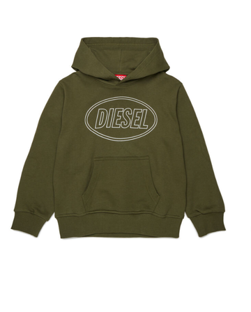 felpa con cappuccio e logo J02612 0GEAD K511 DIESEL 