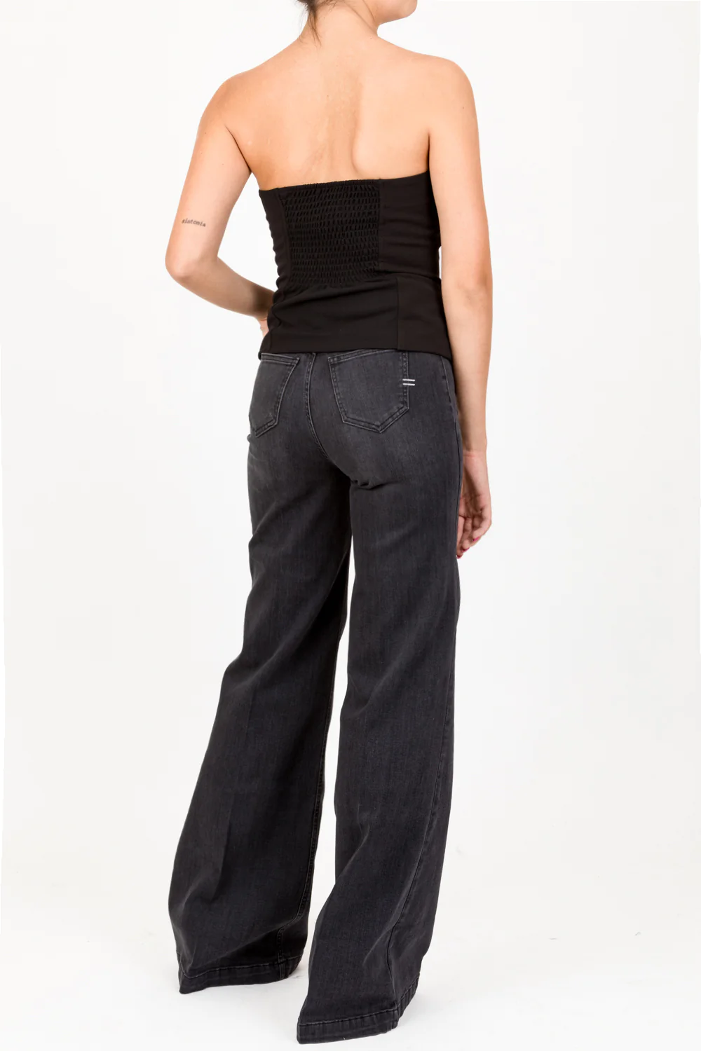 corpetto a fascia TR0211 NERO VICOLO 