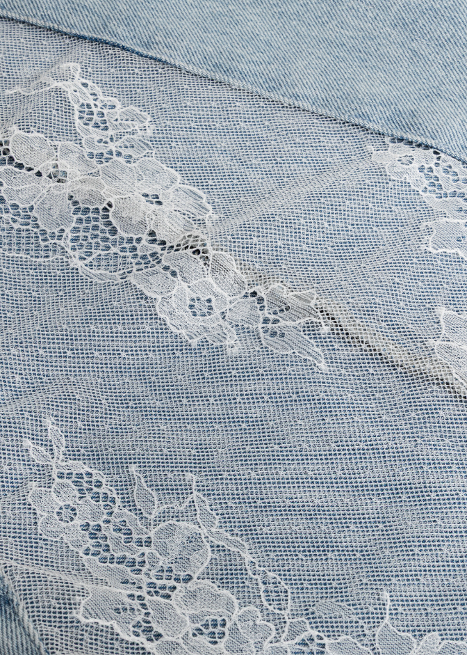 jeans con pizzo RA6181D5009 77488 Blugirl 