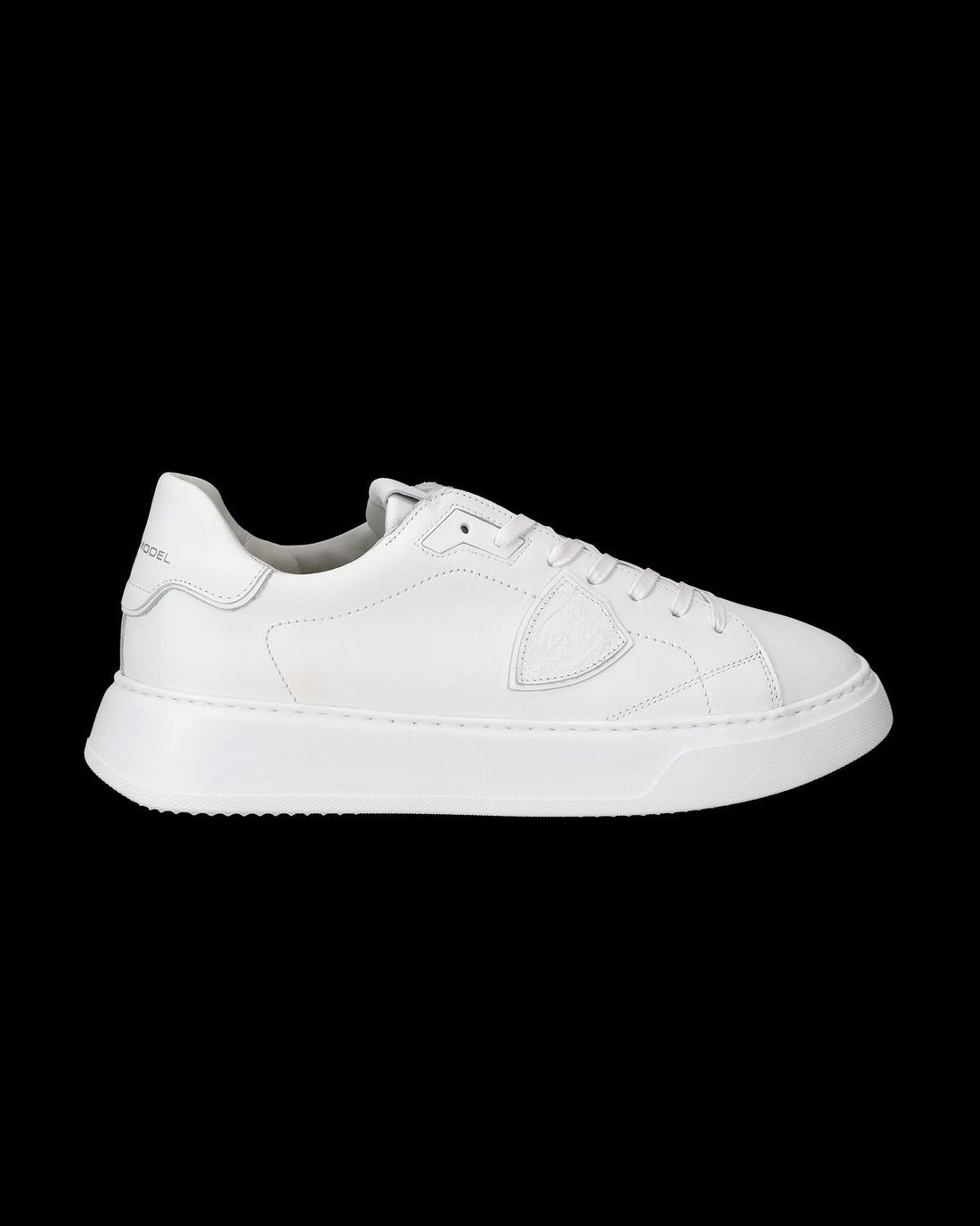 sneakers temple bianca BTLU V001 BLANC V0001 PHILIPPE MODEL 