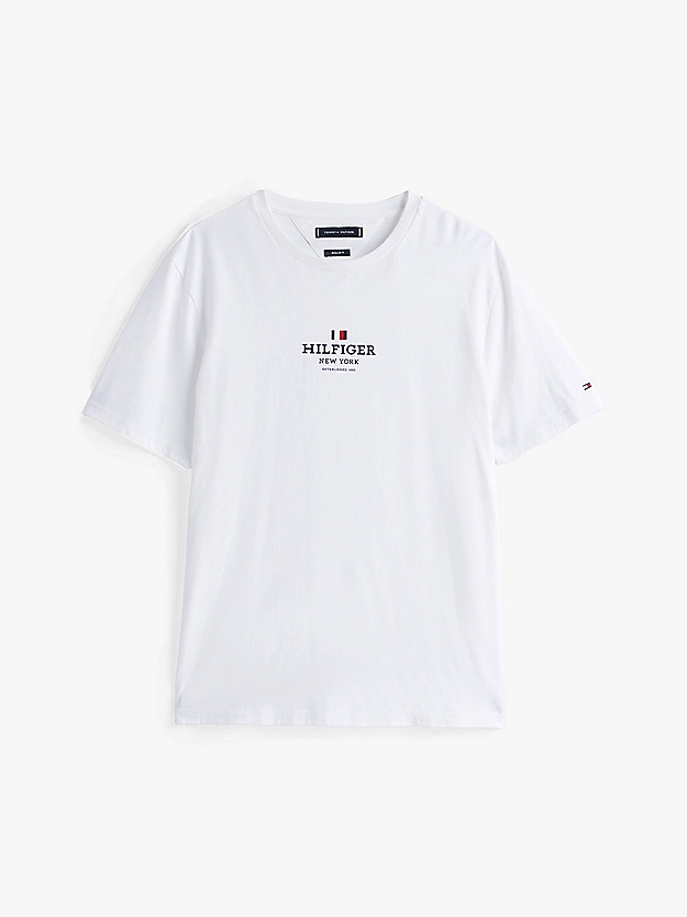 t-shirt logo petto MW0MW38980 YBR TOMMY HILFIGER 