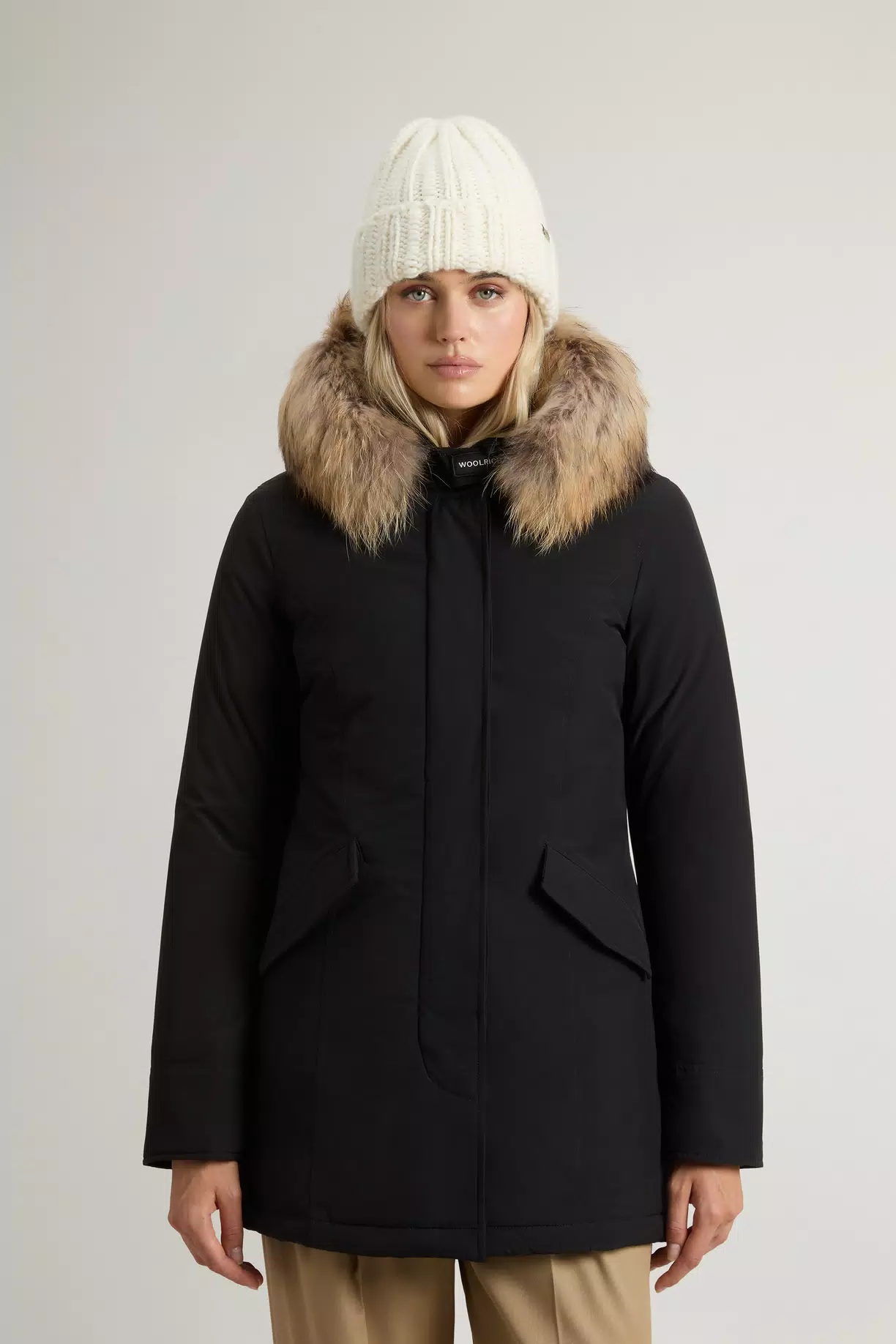 artic parka con pelliccia CFWWOU0652FRUT3128 100 WOOLRICH 