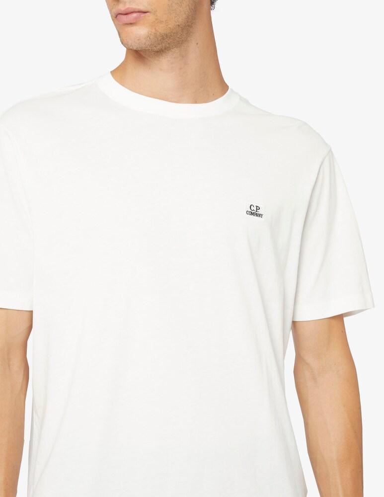 t-shirt con ricamo logo 17CMTS031A 005100W 103 CP COMPANY 